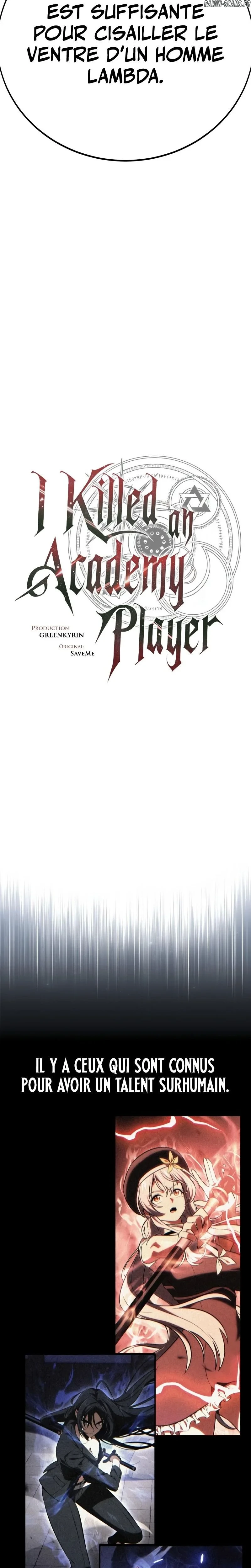 Read I Killed an Academy Player FR Manga Online