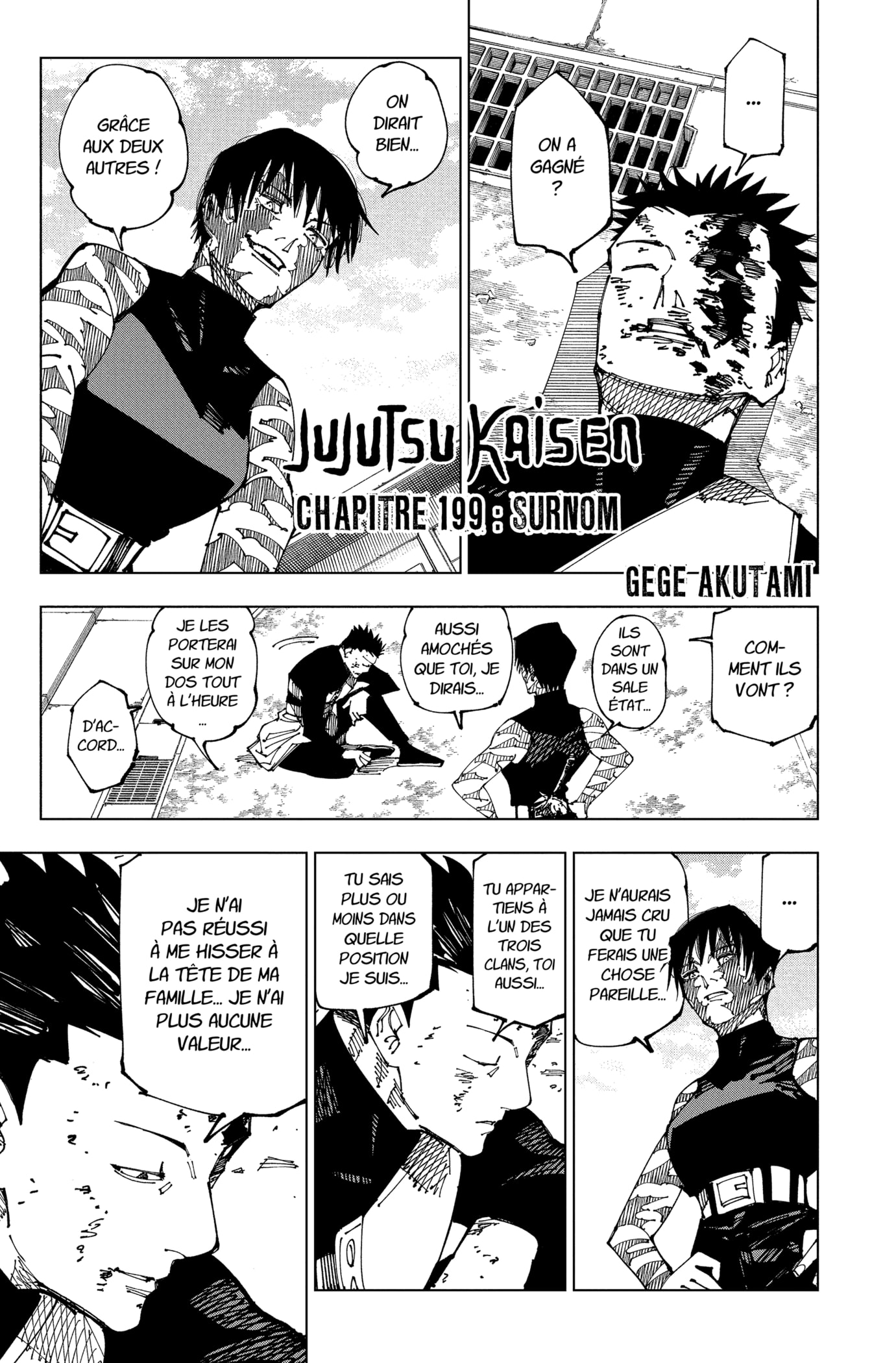 Read Jujutsu Kaisen FR Manga Online