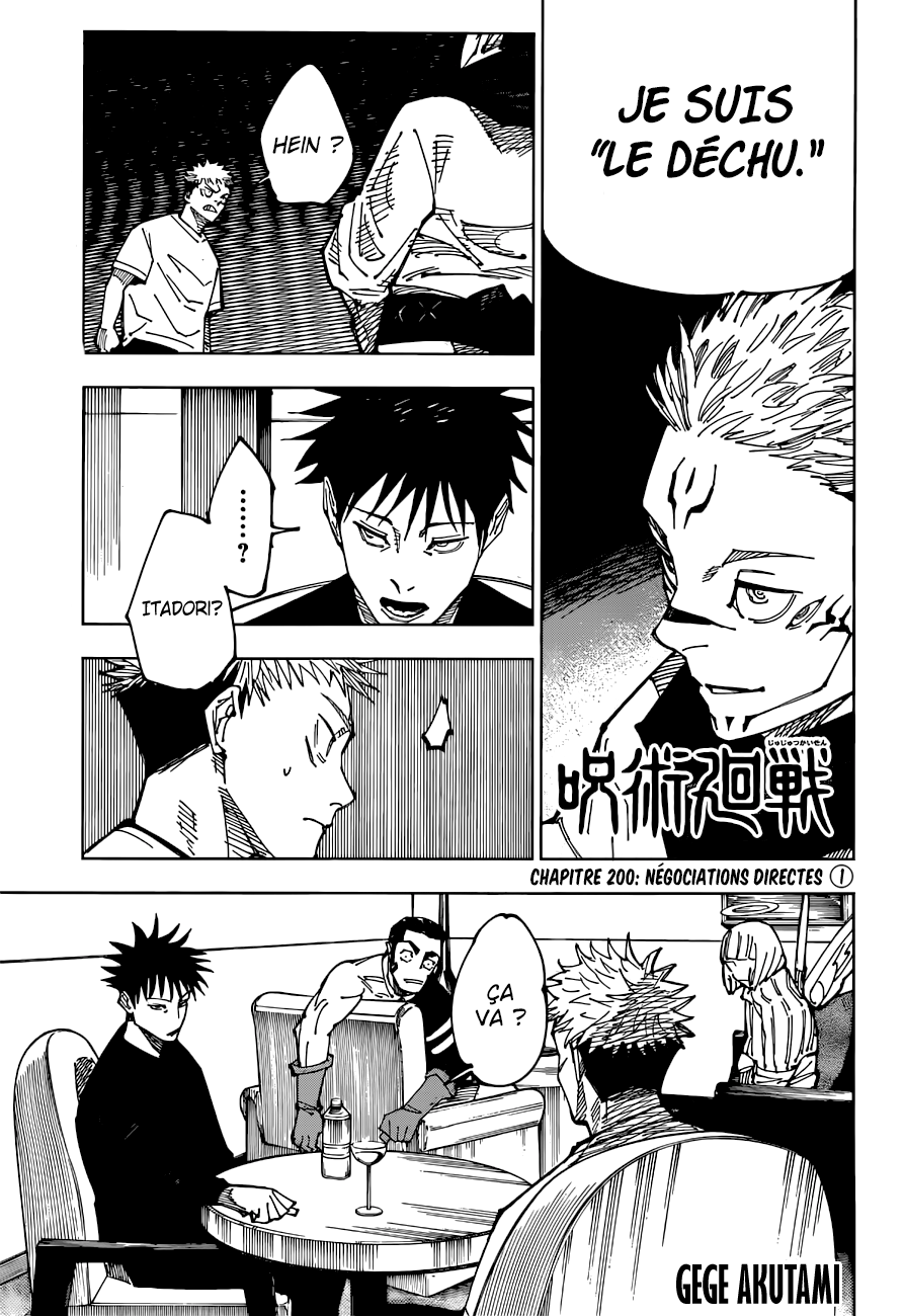 Read Jujutsu Kaisen FR Manga Online