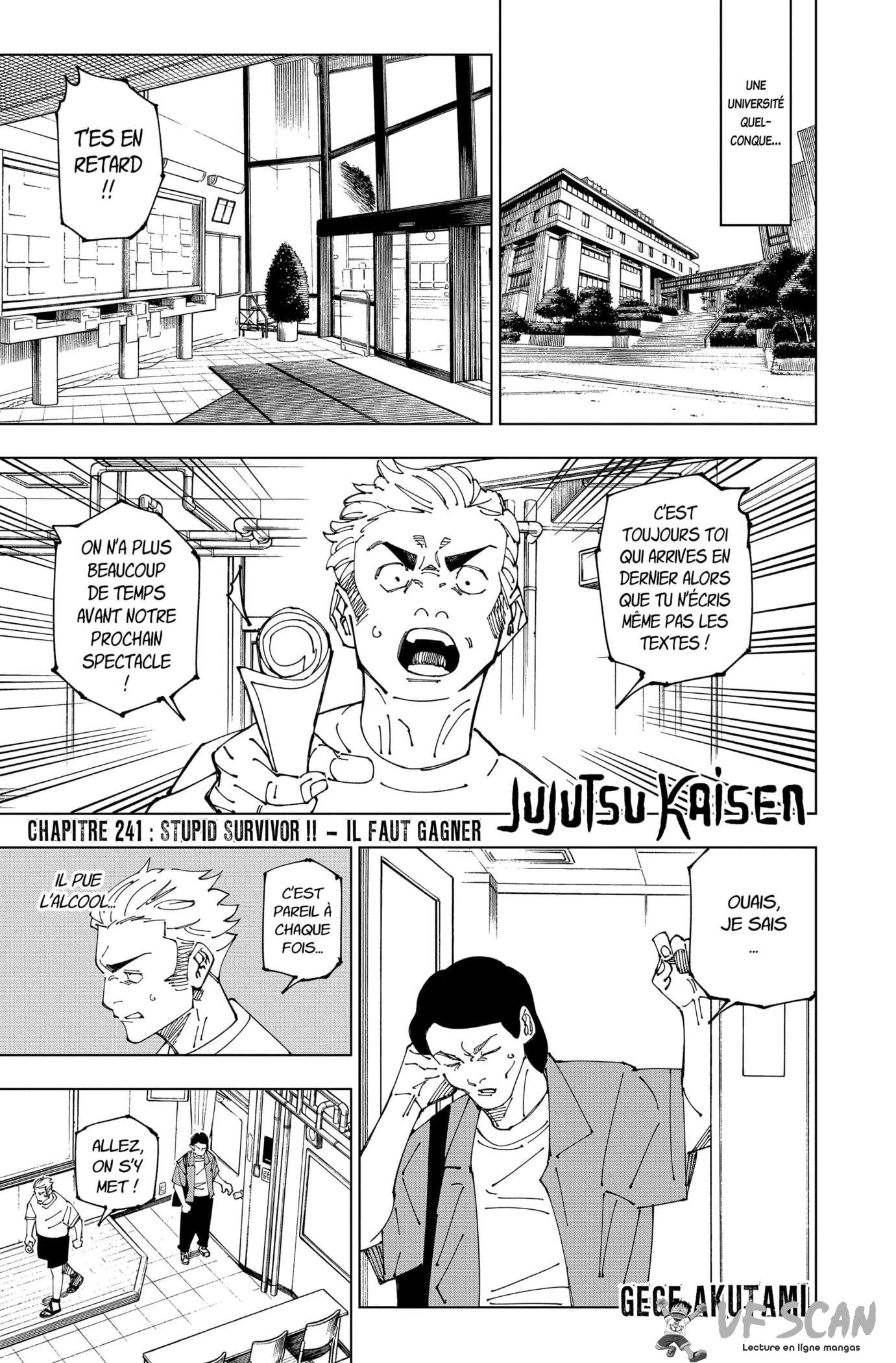 Read Jujutsu Kaisen FR Manga Online