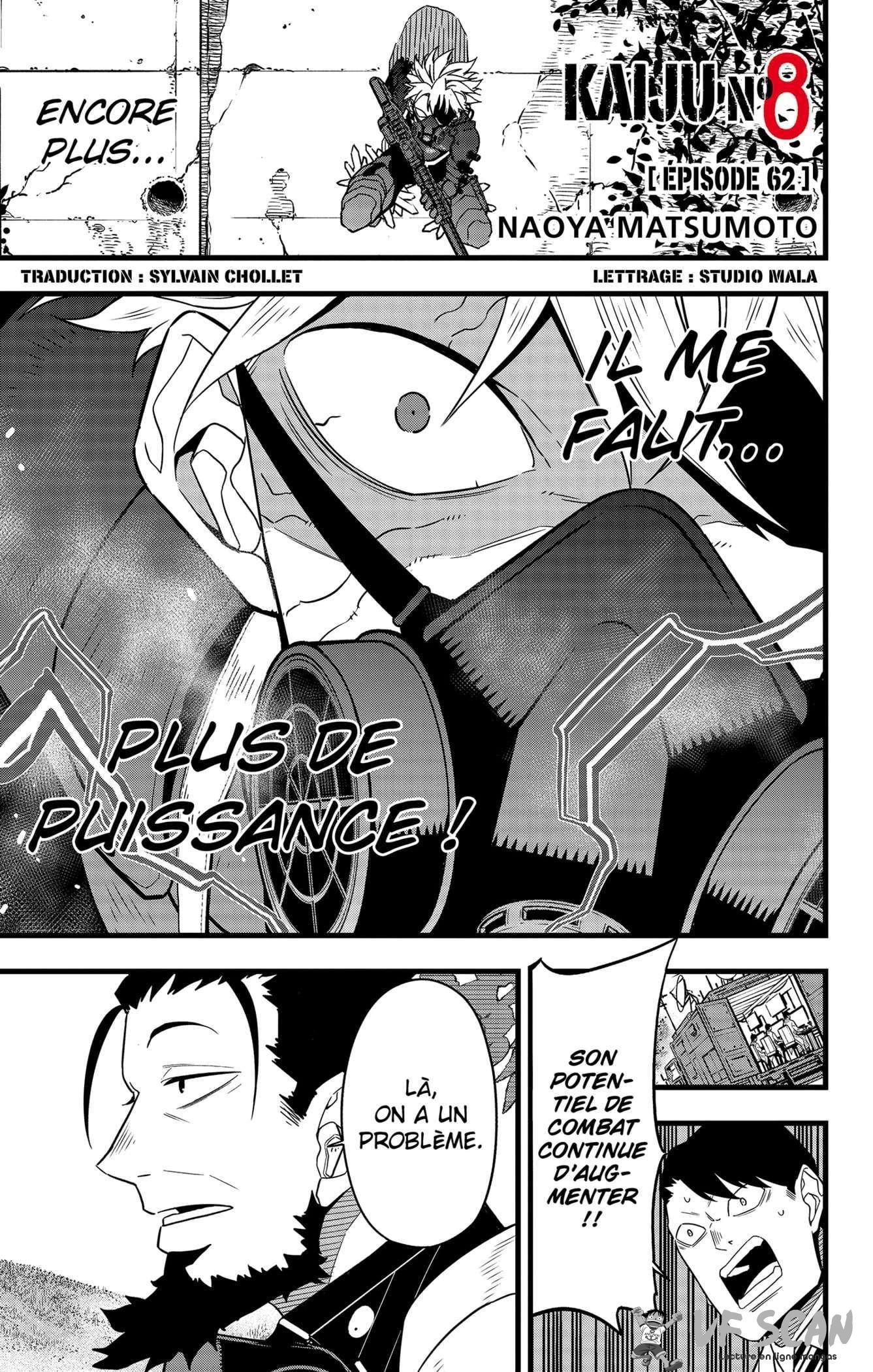 Read Kaiju No. 8 FR Manga Online