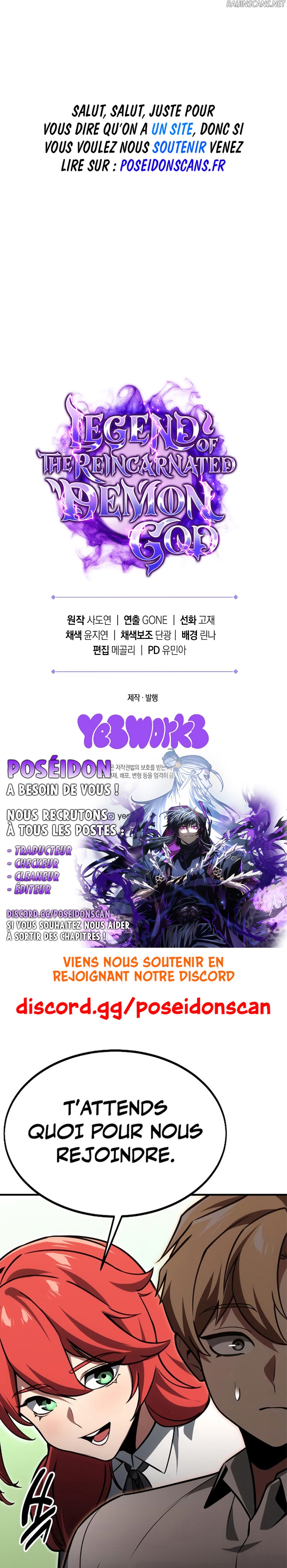 Read Legend of the Reincarnated Demon God FR Manga Online