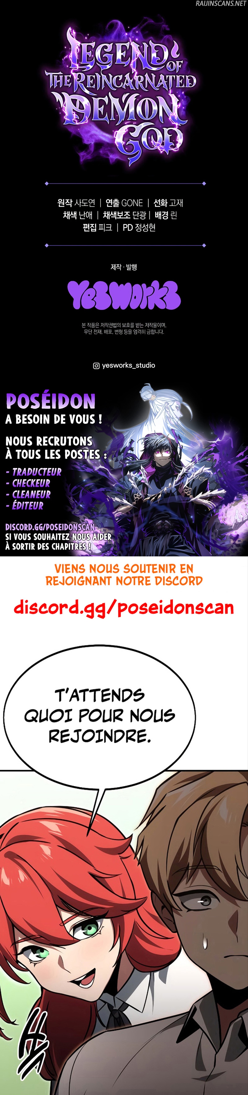 Read Legend of the Reincarnated Demon God FR Manga Online