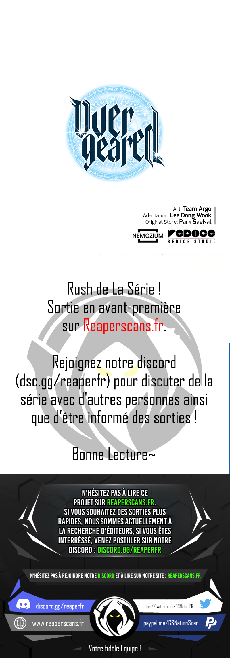 Read Overgeared FR Manga Online