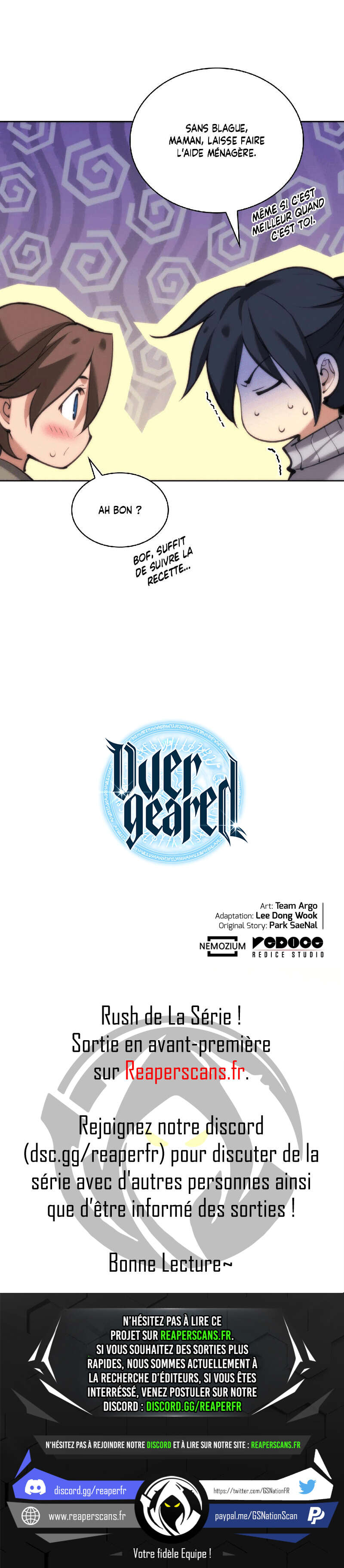 Read Overgeared FR Manga Online