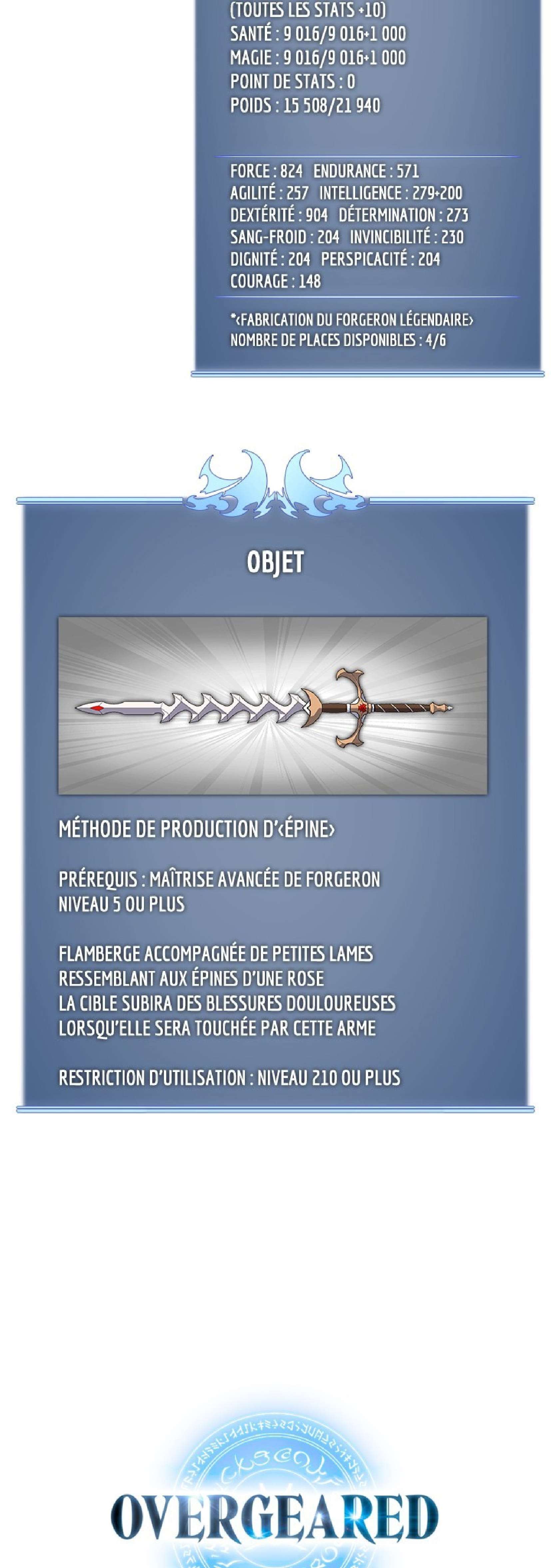 Read Overgeared FR Manga Online