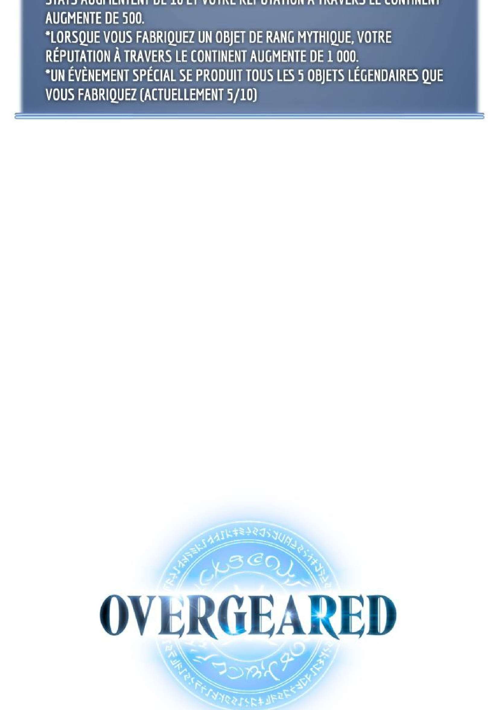 Read Overgeared FR Manga Online