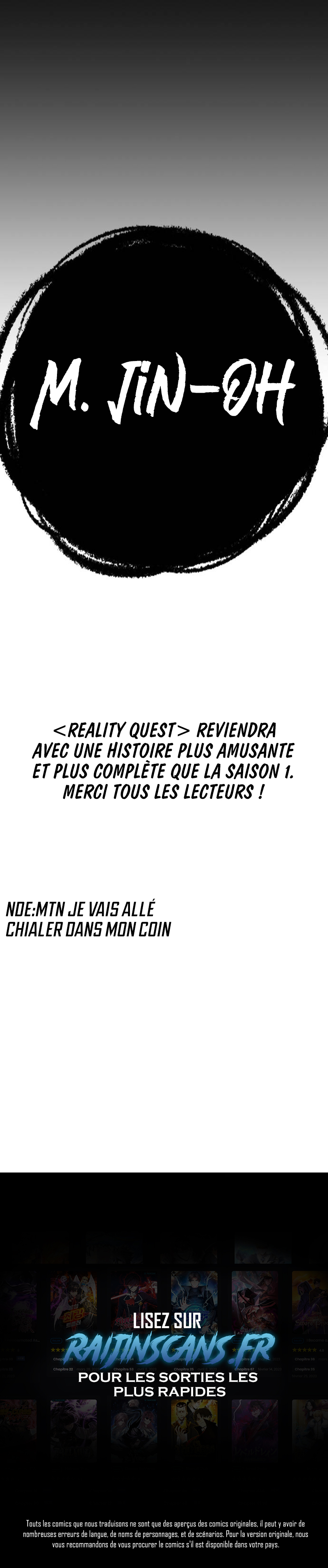 Read Reality Quest FR Manga Online