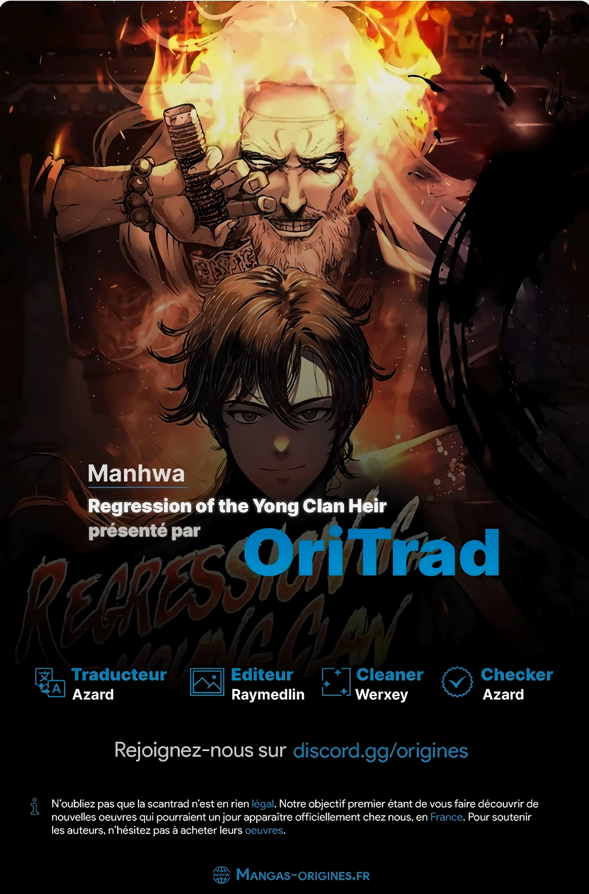 Read Regression of the Yong Clan Heir FR Manga Online