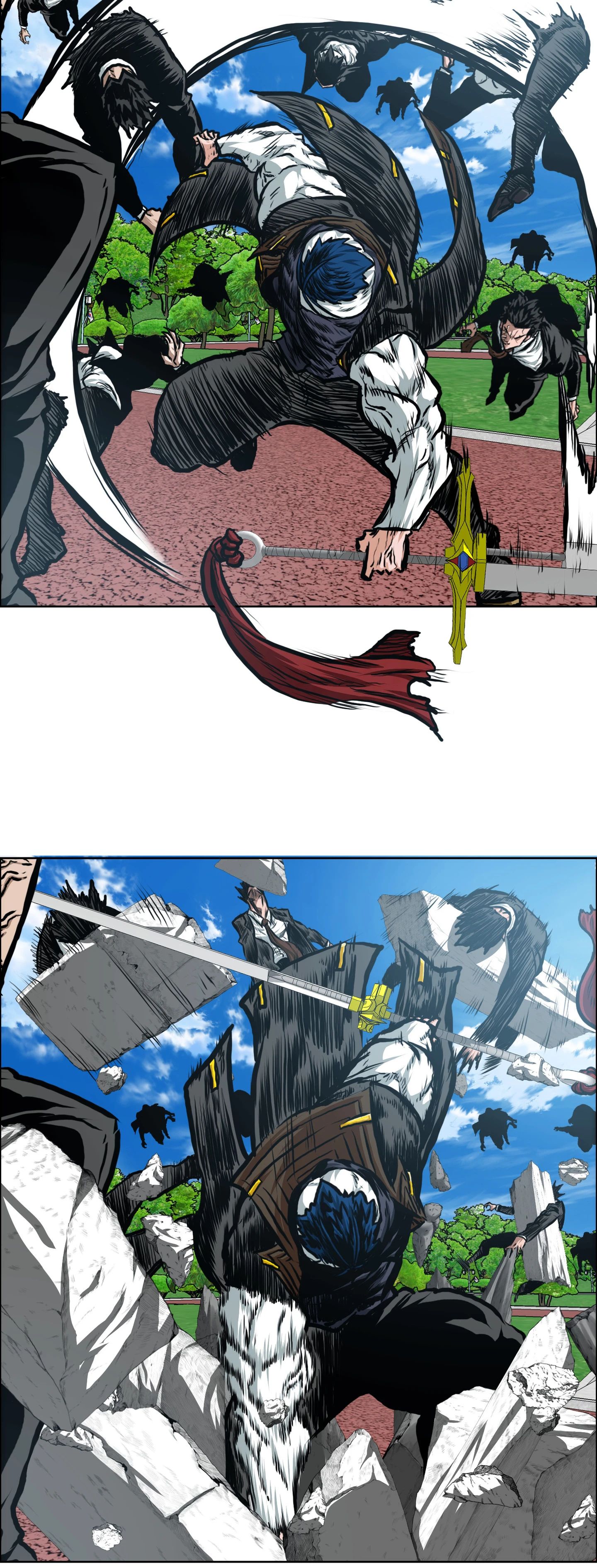 Read Rooftop Sword Master FR Manga Online