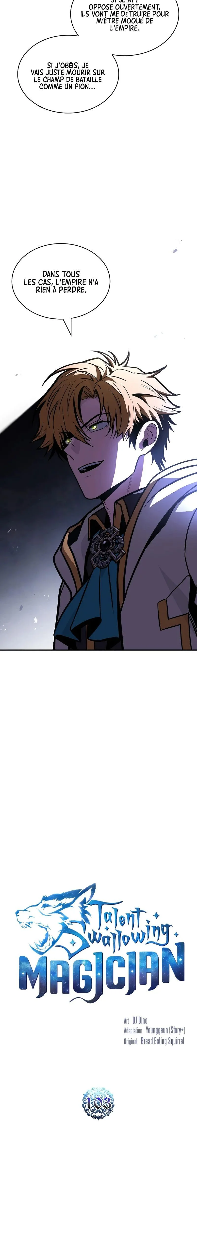 Read Talent-Swallowing Magician FR Manga Online