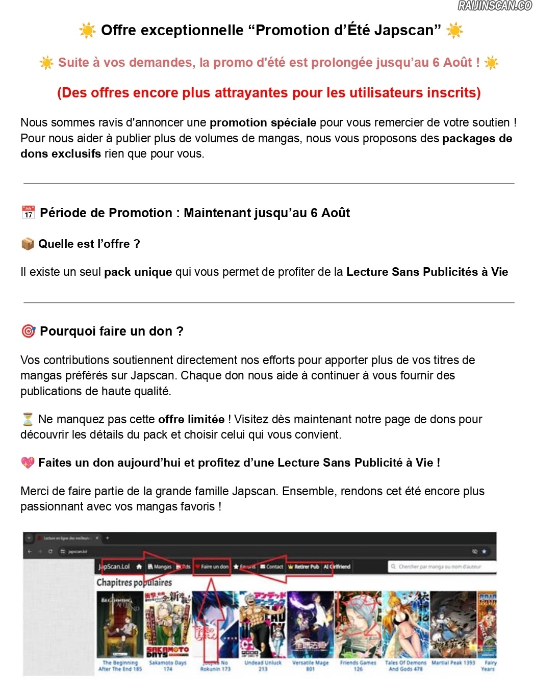 Read Tales Of Demons And Gods FR Manga Online