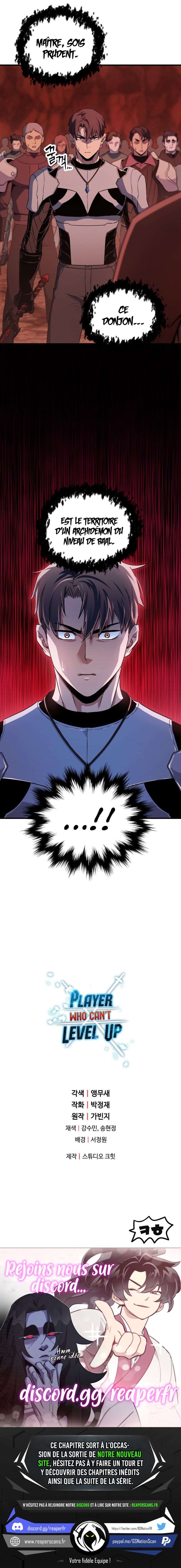 Read The Player That Can’t Level Up FR Manga Online