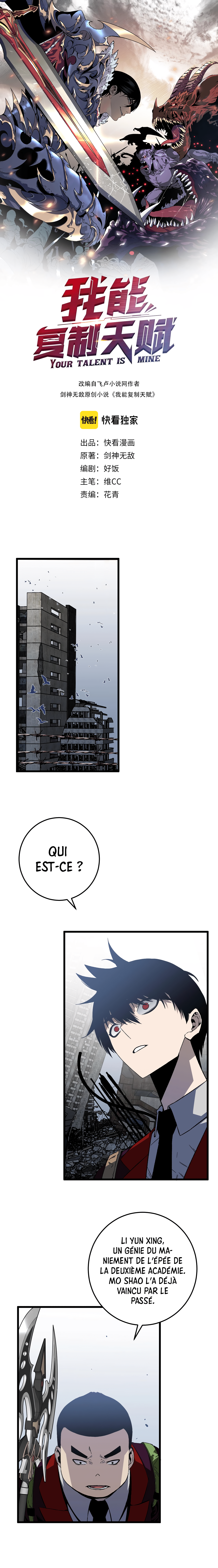 Read Your Talent is Mine FR Manga Online