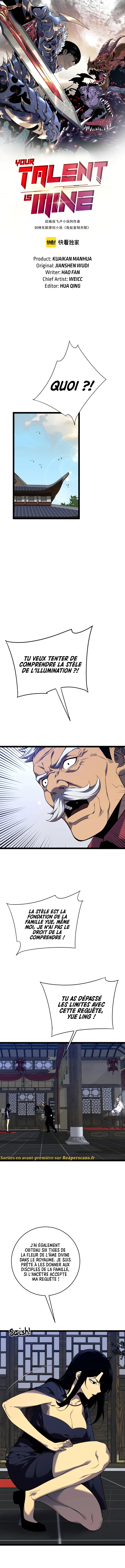 Read Your Talent is Mine FR Manga Online