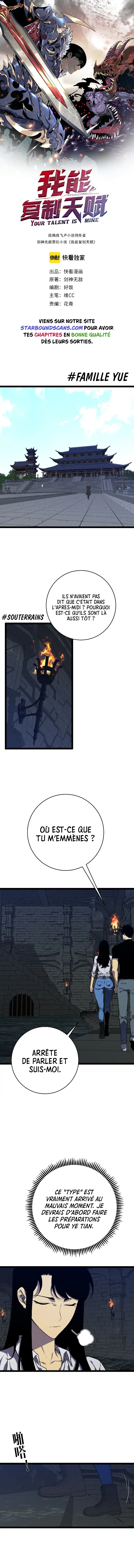 Read Your Talent is Mine FR Manga Online