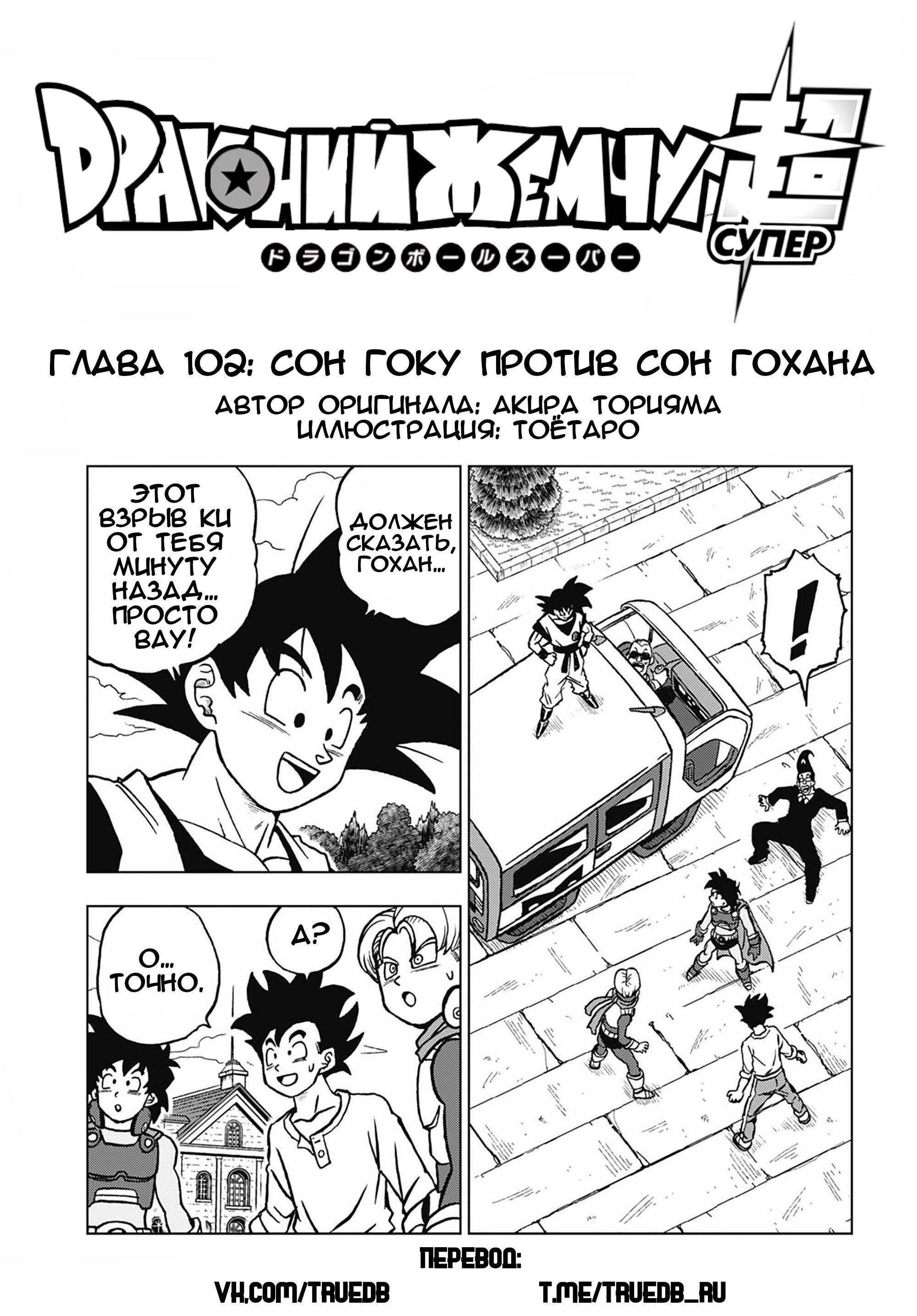 Read Dragon Ball Super RU Manga Online