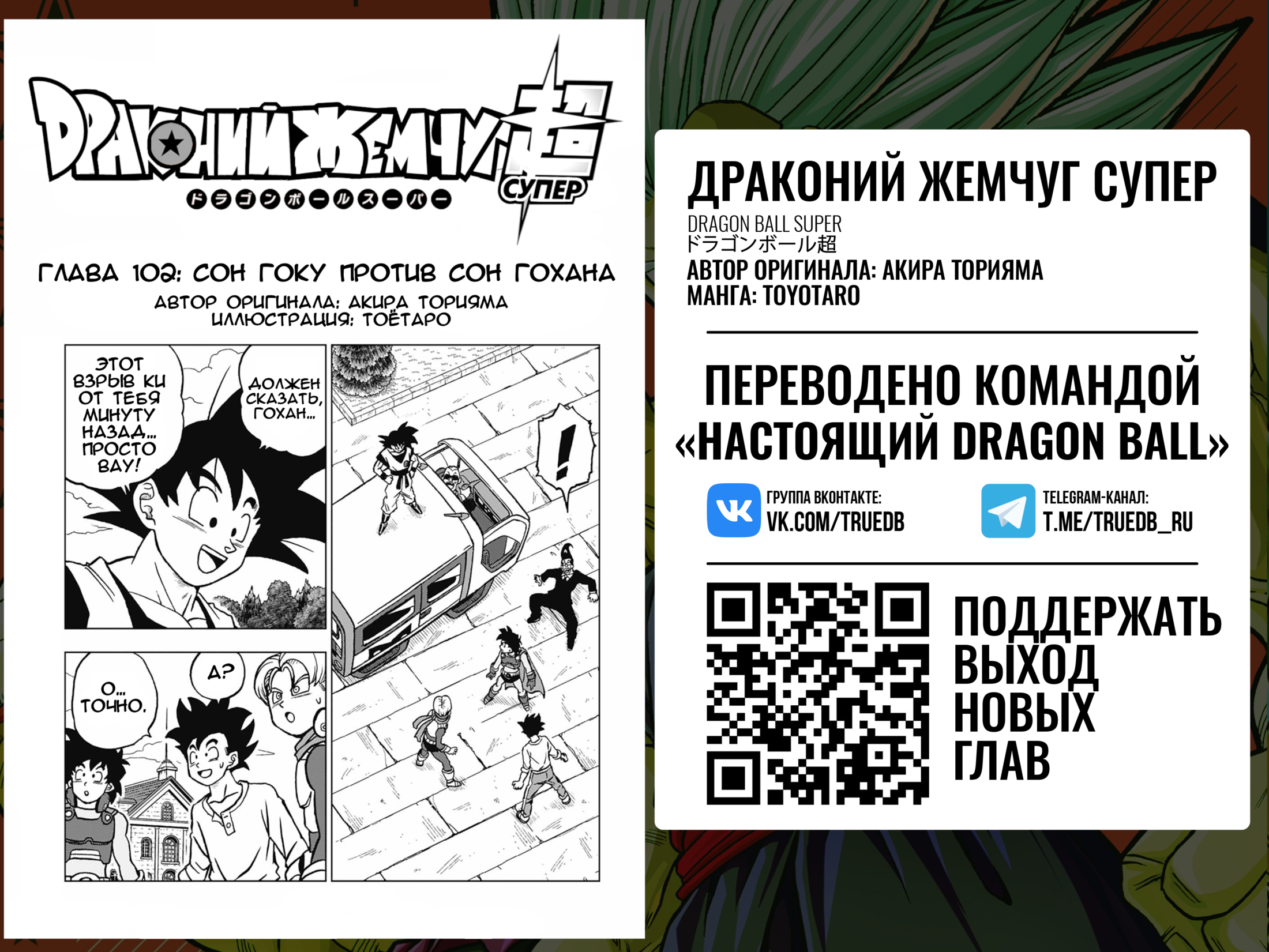 Read Dragon Ball Super RU Manga Online