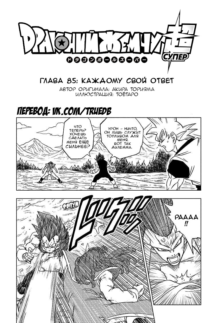 Read Dragon Ball Super RU Manga Online
