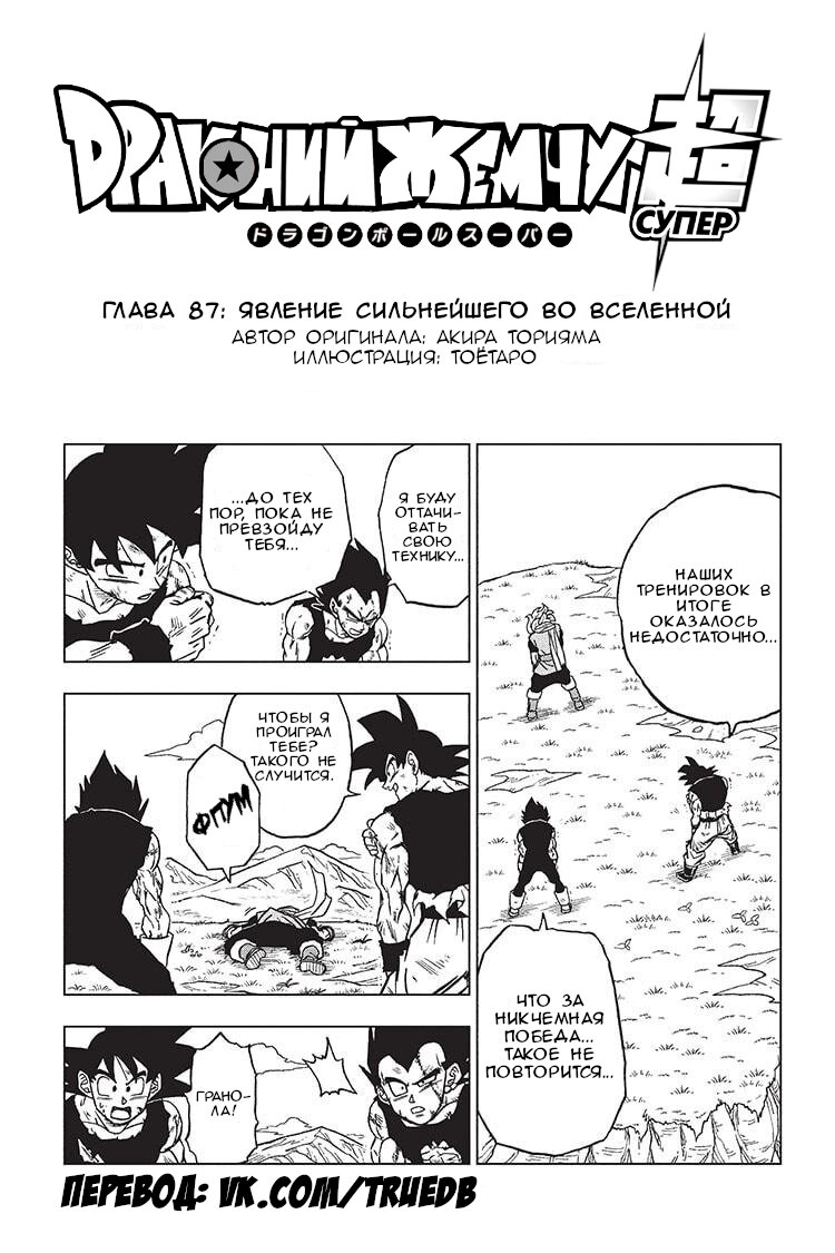 Read Dragon Ball Super RU Manga Online