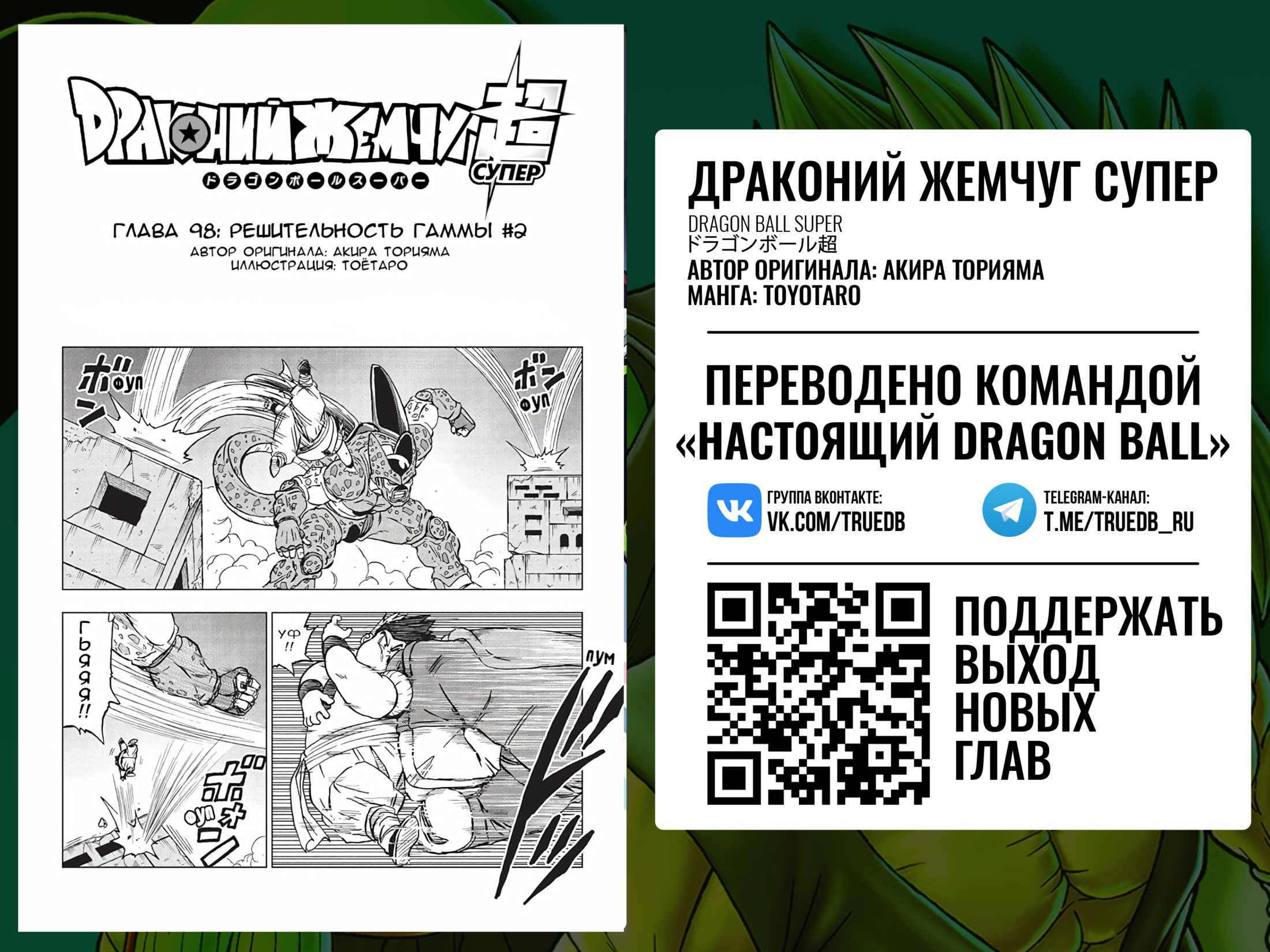 Read Dragon Ball Super RU Manga Online